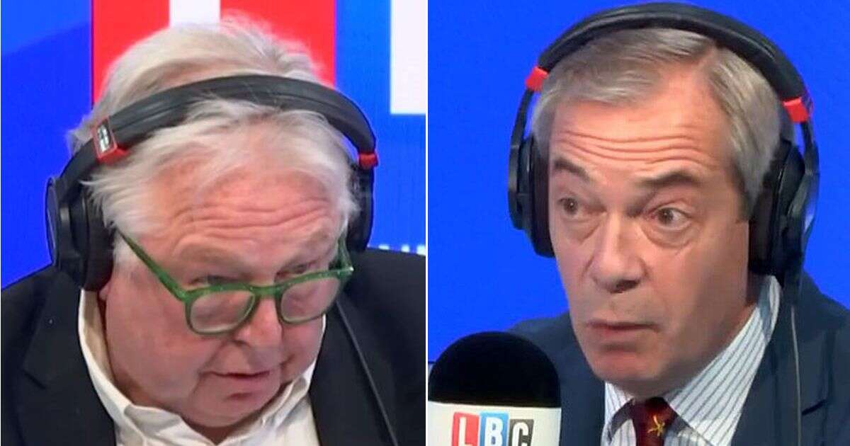 Nigel Farage's Donald Trump comments called out on live radio as LBC caller makes savage dig