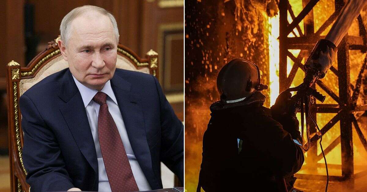 Vladimir Putin unleashes savage attack on Ukraine as Donald Trump's team visit Kyiv