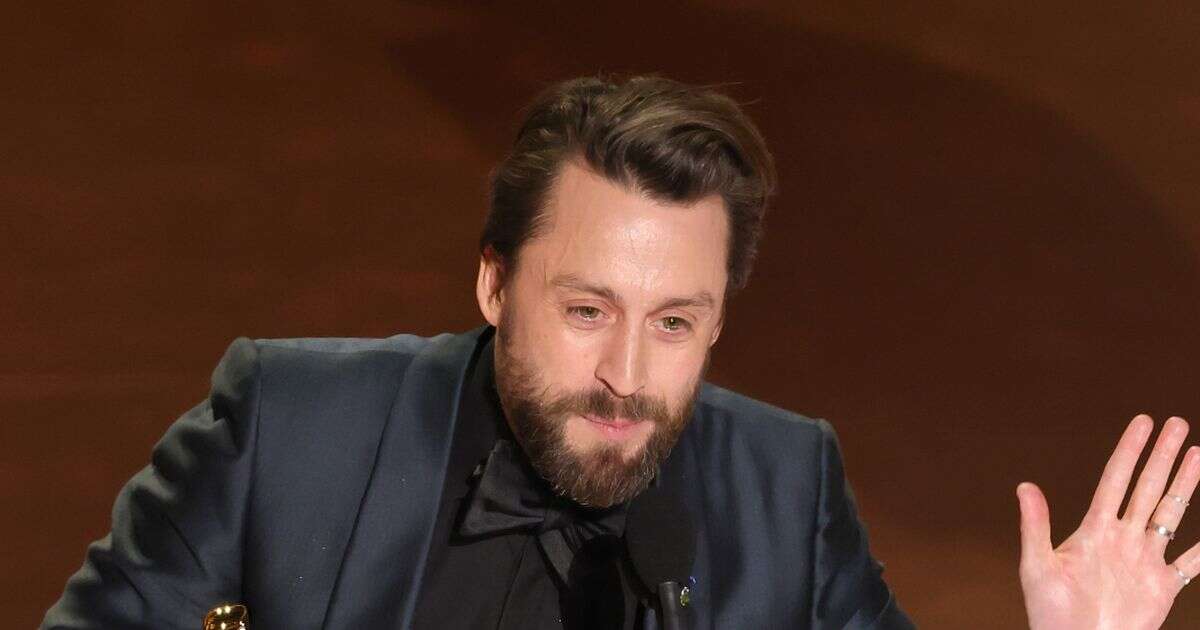 Oscars 2025: Edward Norton appears to say 'f***k' as Kieran Culkin beats him to award