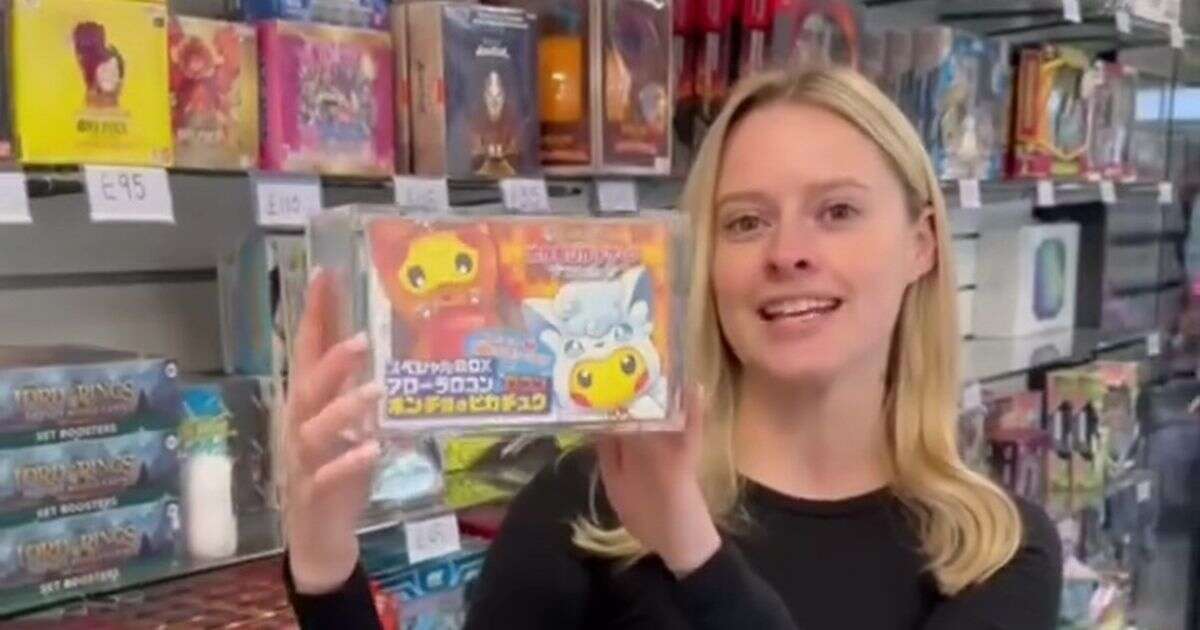 Woman makes eye-watering £40,000 just through buying and selling Pokemon cards