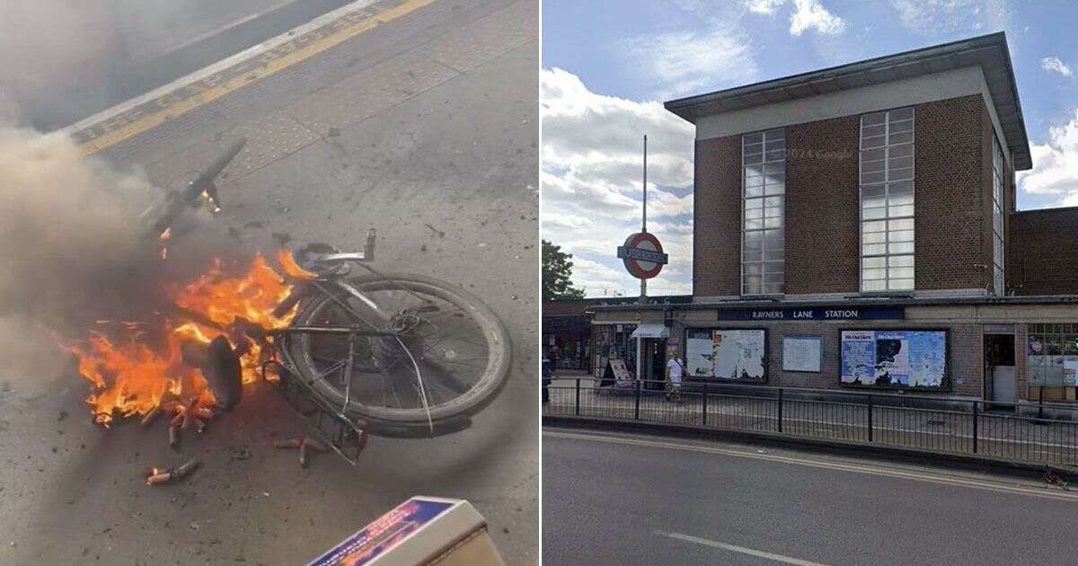 Rayners Lane station fire: Passengers evacuated as e-bike bursts into flames causing travel chaos