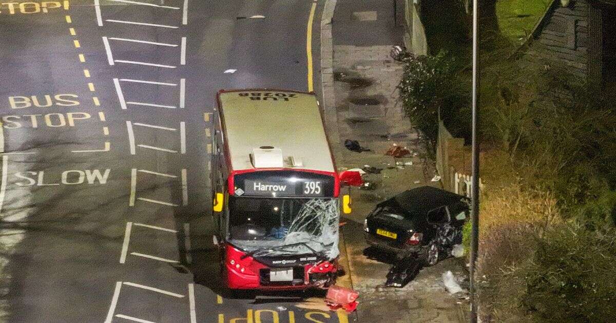 Harrow crash: One person dead and child, 9, seriously injured in bus smash