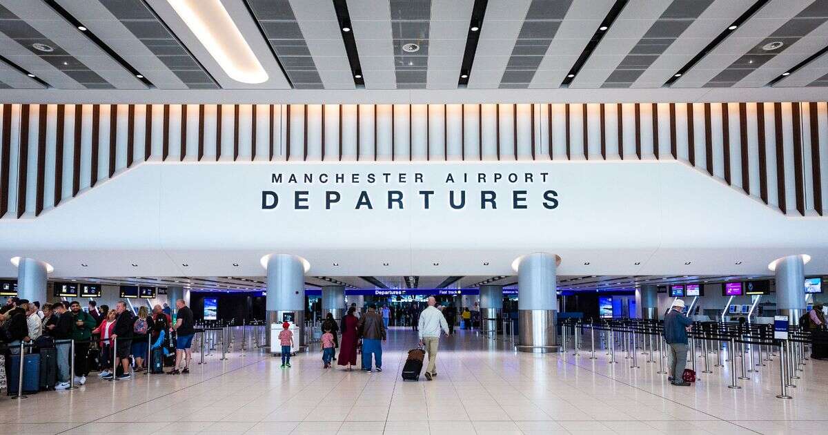 Man, 27, dies at Manchester Airport after being stopped for 'behaving unusually'