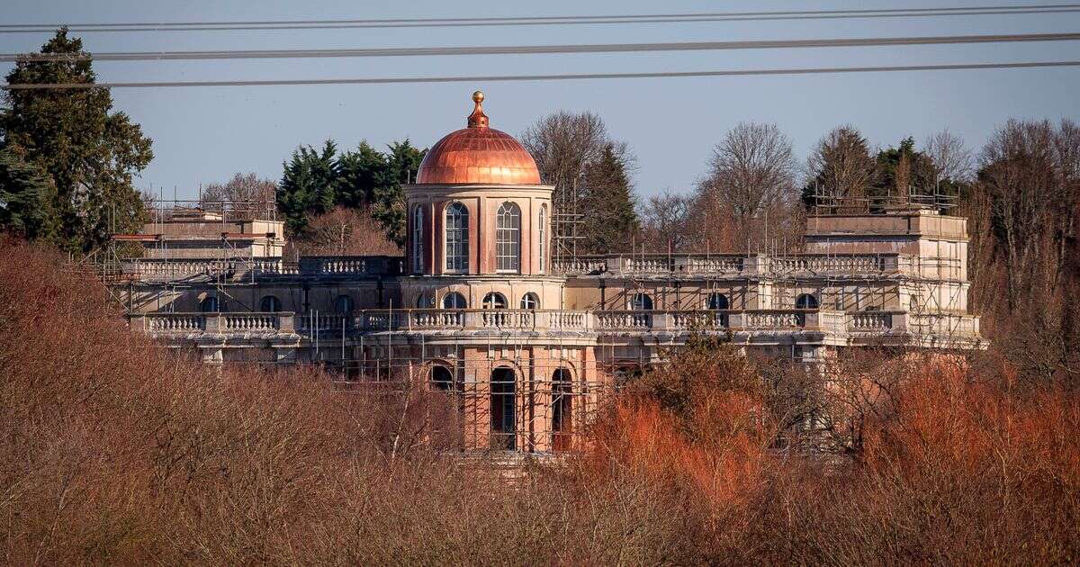 Inside bitter feud behind mansion 'bigger than Buckingham Palace' left to rot