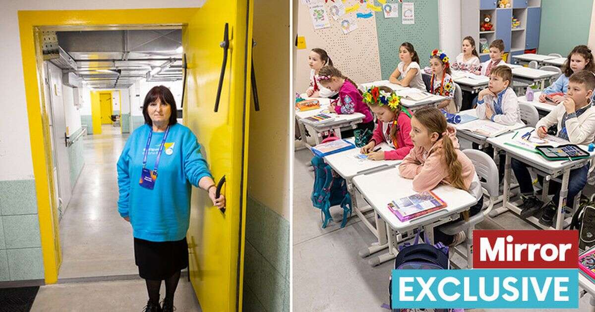 First look at apocalyptic underground school saving lost childhoods of Ukraine