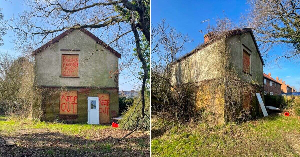 Boarded up house with 'keep out' warning signs comes with astonishing price tag