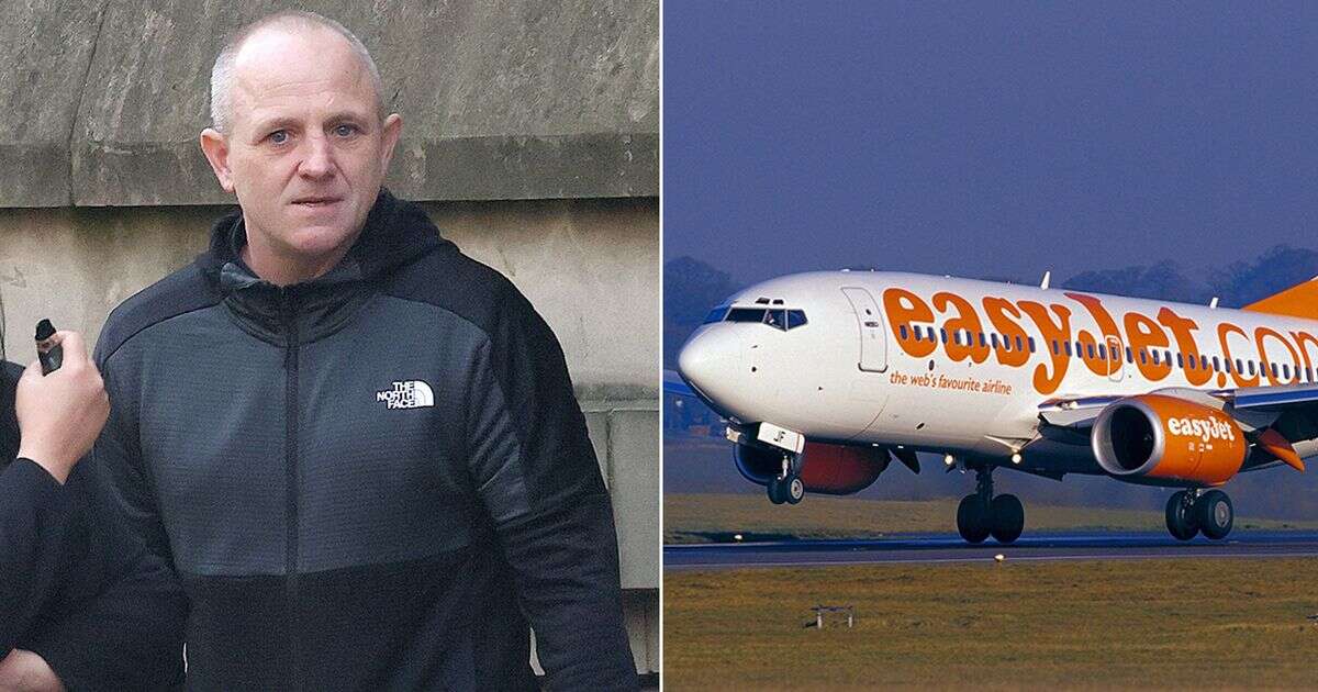 EasyJet passengers restrain biting man seen 'frothing at the mouth' and hurling racist abuse