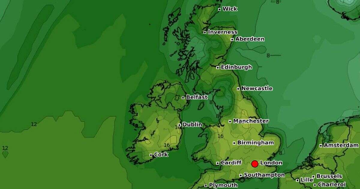 Exact date UK to be hit by 16C heat as icy cold weather finally eases off