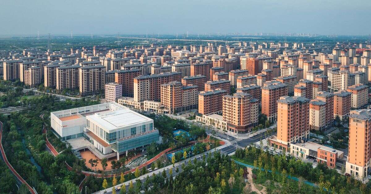 Abandoned Chinese mega city that's worth £68bn but is missing one key element