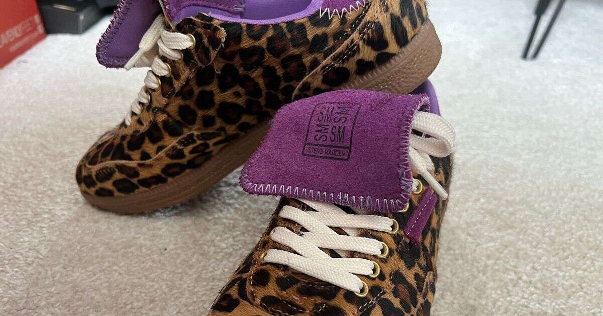 'My leopard print trainers had people asking if they were the £1k Adidas pair'