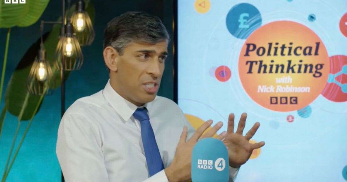 Rishi Sunak admits his one big mistake as Prime Minister in tell-all BBC podcast