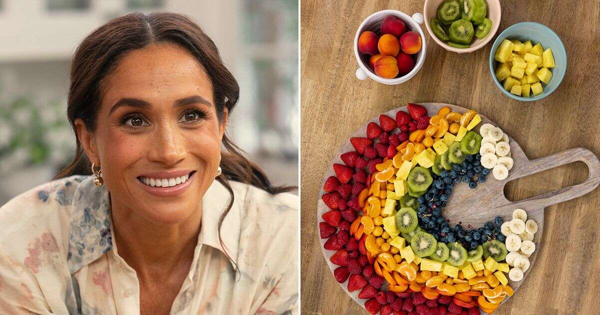 Staggering cost of Meghan Markle's fancy fruit platter as mums slam 'unrealistic' recipe