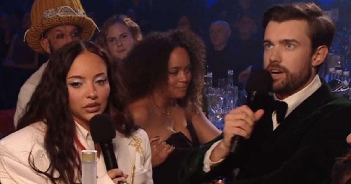 BRITs star Jade Thirlwall 'made uncomfortable' by Jack Whitehall comment, body language expert says