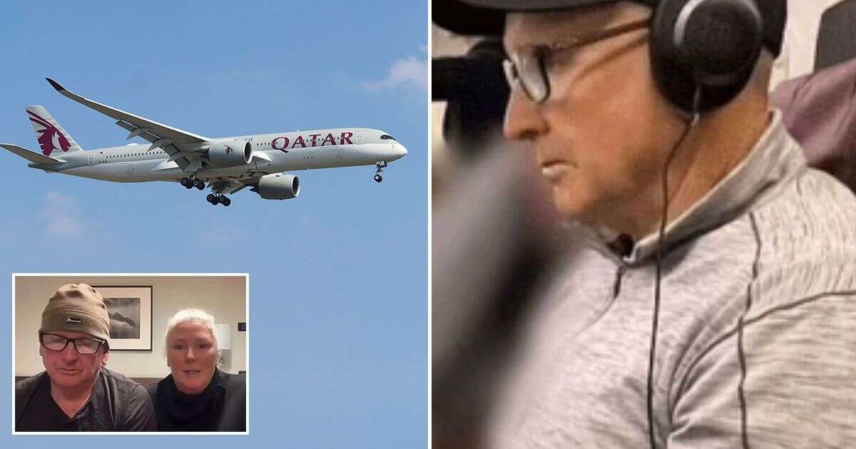 'We were forced to sit next to dead body after passenger died during 13-hour flight'