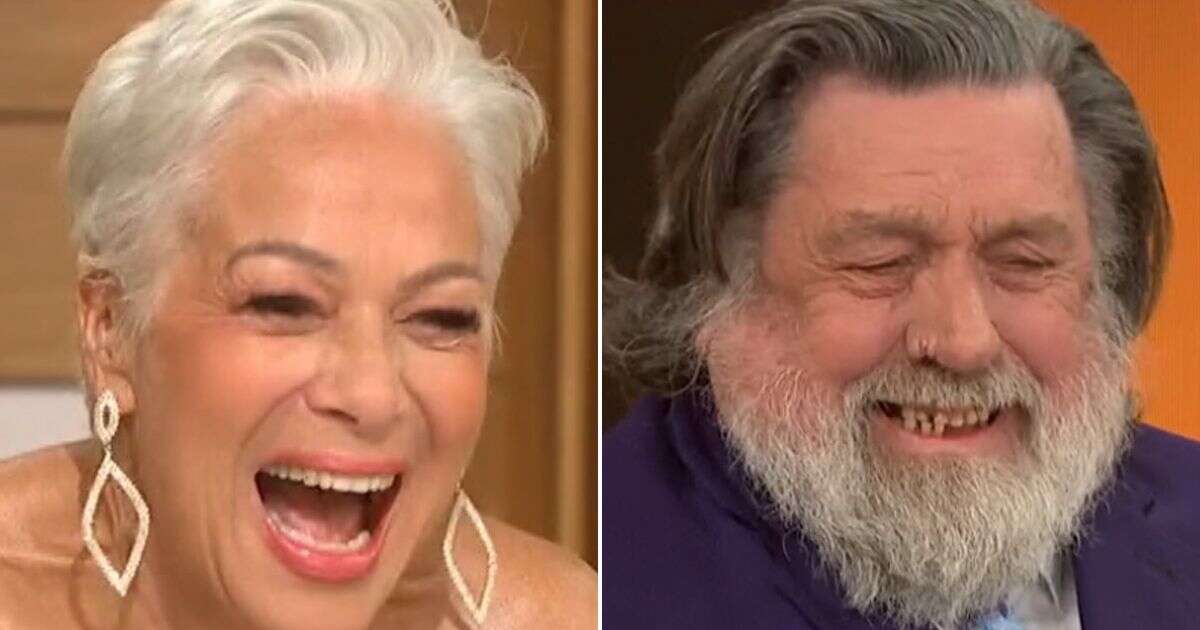 Denise Welch used dozens of 'panty pads' due to laughter working with Ricky Tomlinson