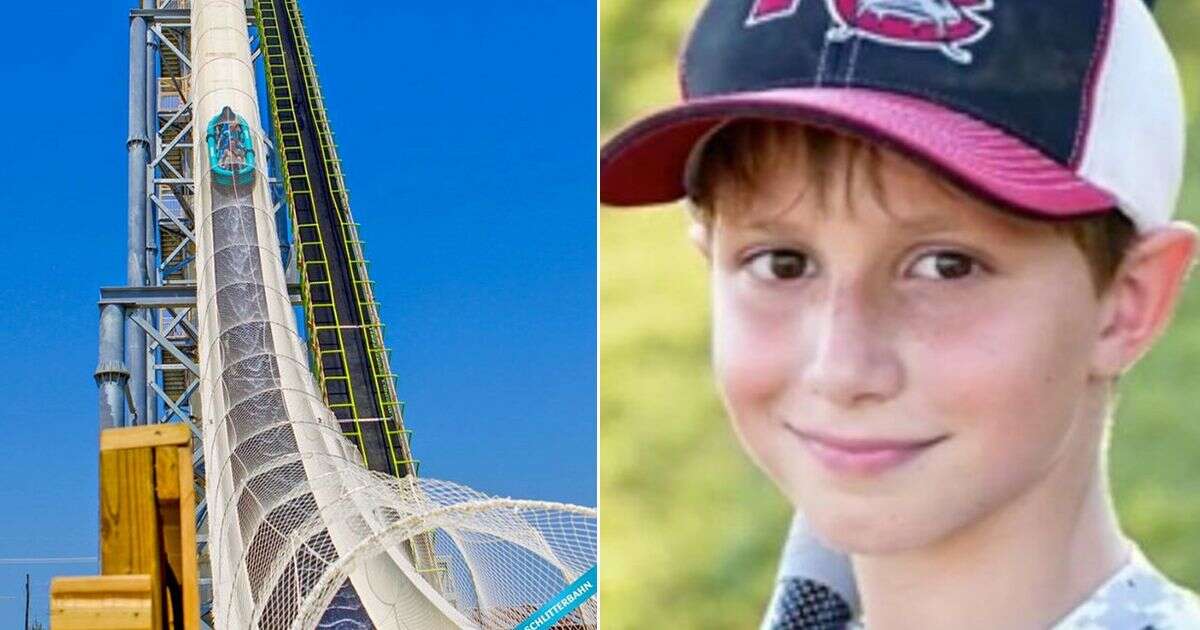 Horrifying final moments of little boy decapitated on world's tallest water slide