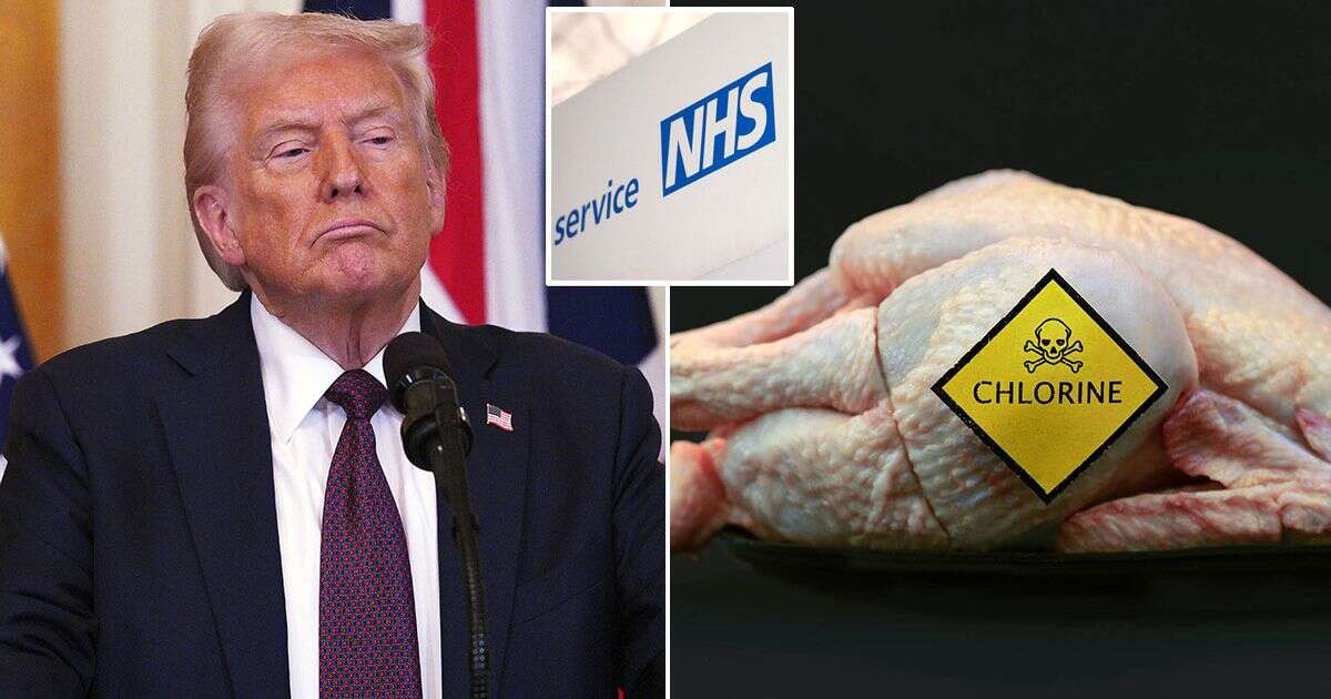 NHS grab and chlorinated chicken - Labour's red lines on Trump trade deal