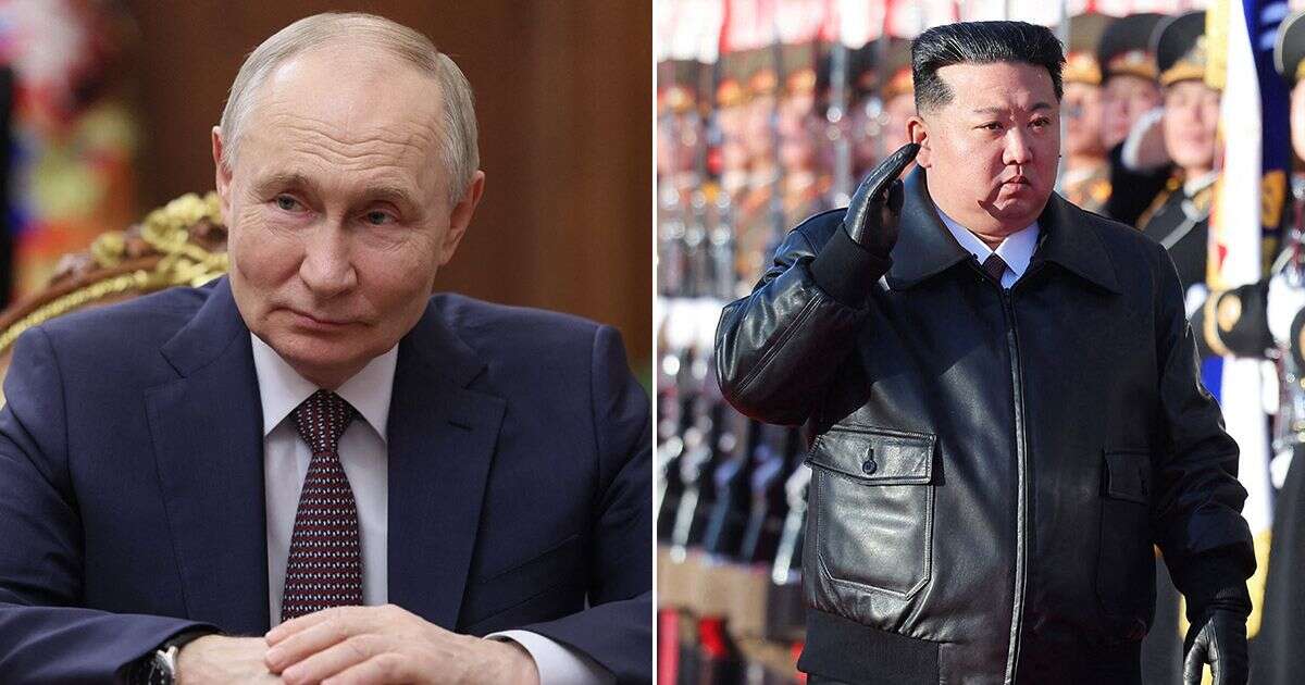 Kim Jong Un 'sends more North Korea troops' to help Vladimir Putin's forces in Ukraine