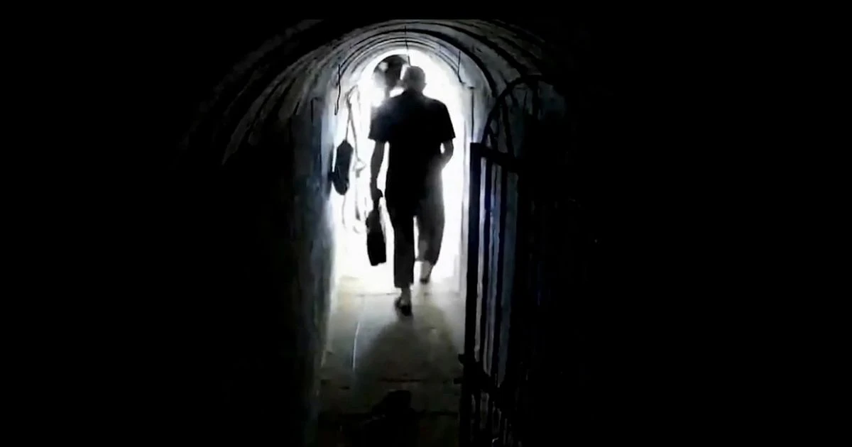 IDF release video claiming to show Hamas 'mastermind' of October 7 attacks inside tunnel