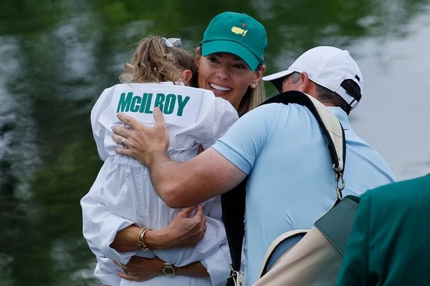 Rory McIlroy and Shane Lowry share hilarious Par-3 moment with their children as crowd erupts