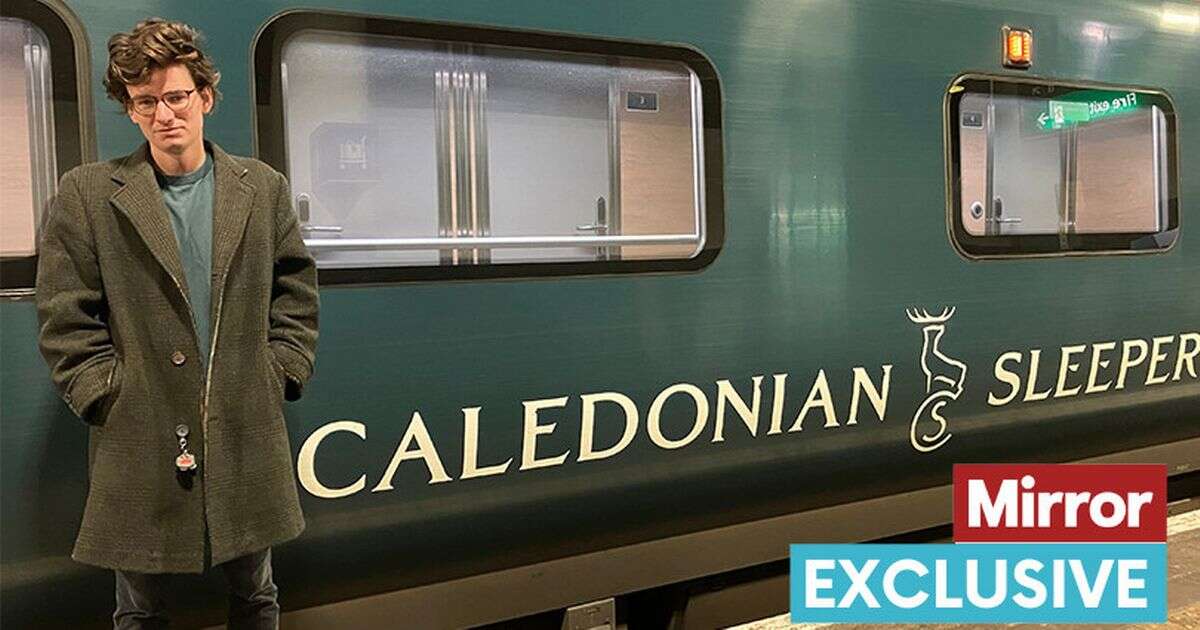 opinion'I went on the Caledonian Sleeper - it was romantic until we saw the ensuite bathroom'VIDEOTrains