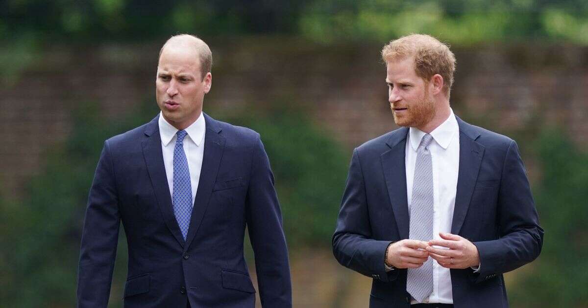 Prince Harry's bombshell sparked amazed response from William at Eugenie's weddingPrince Harry