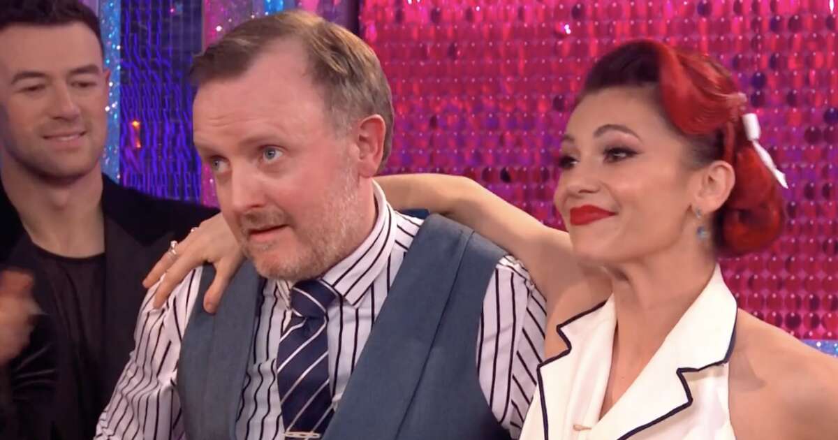 Dianne Buswell fights back tears on BBC Strictly Come Dancing over Chris McCausland's performance