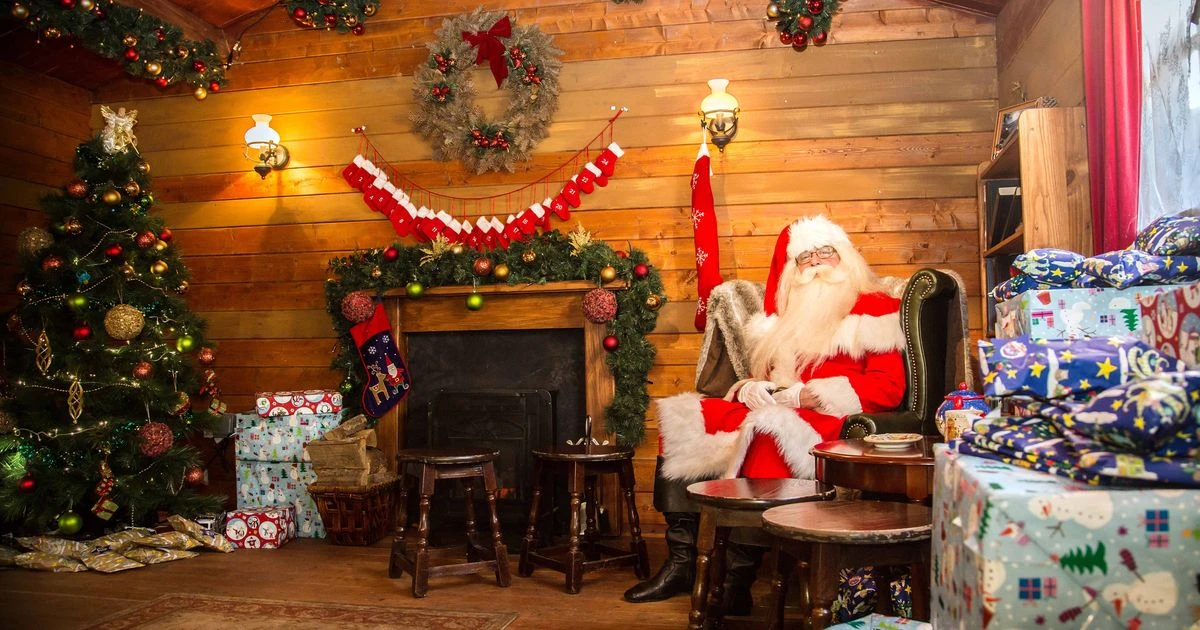 Alton Towers' Christmas themed sleepovers are back complete with Santa's Grotto