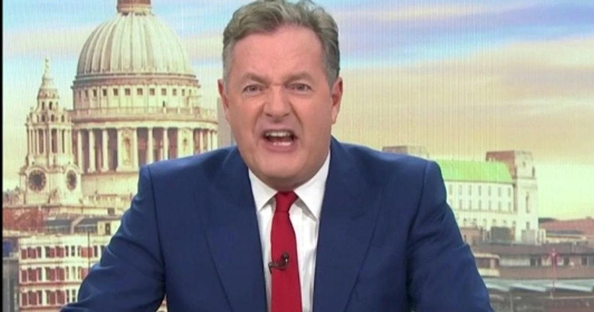 Piers Morgan baffled as he's told Good Morning Britain is 'hanging by a thread' on air