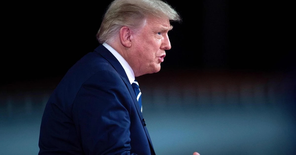 Donald Trump says he can't remember if he took a test on the day of the TV debate