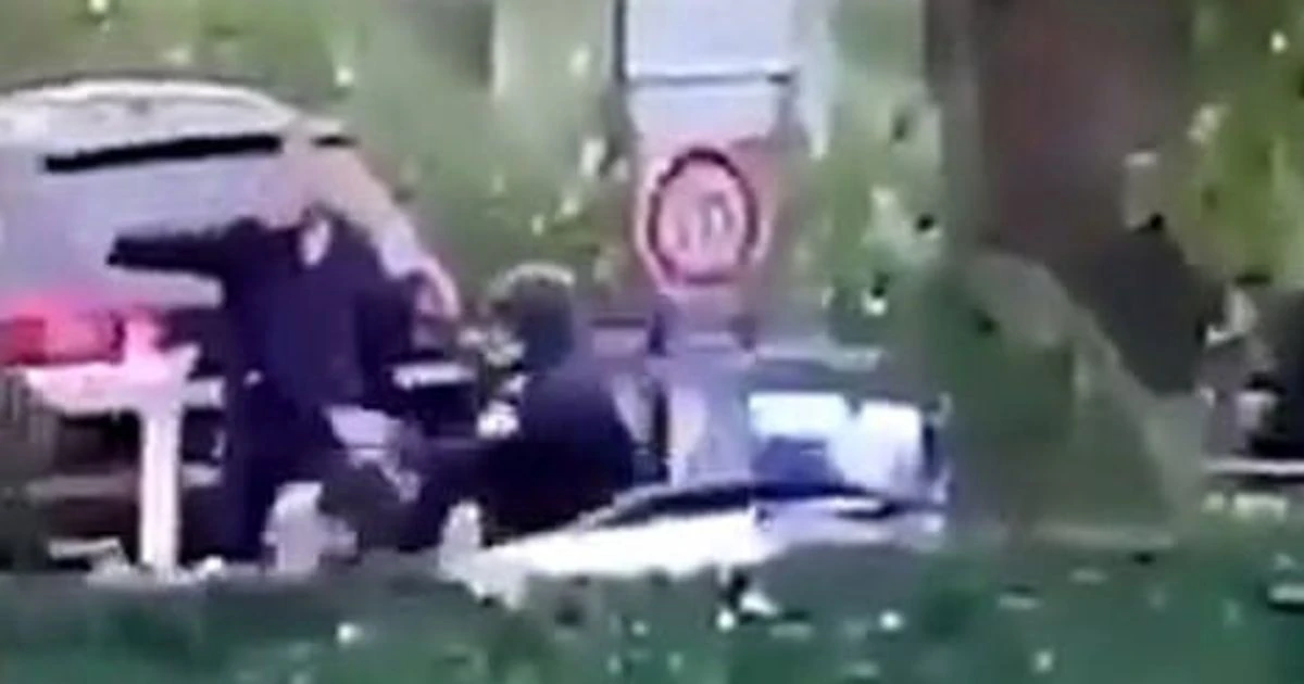 Paris attack footage shows moment suspect, 18, shot by police after teacher decapitated