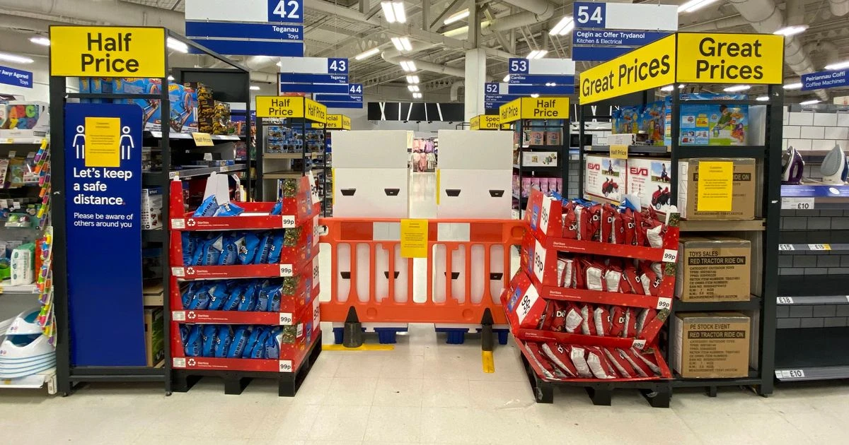 What is an essential item? List of items supermarkets can and can't sell in Wales
