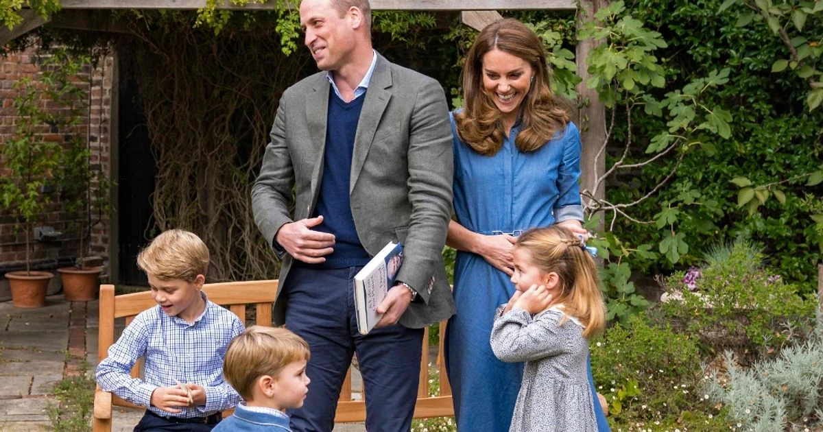 Kate Middleton shares photo of adorable card George, Charlotte and Louis made for Queen