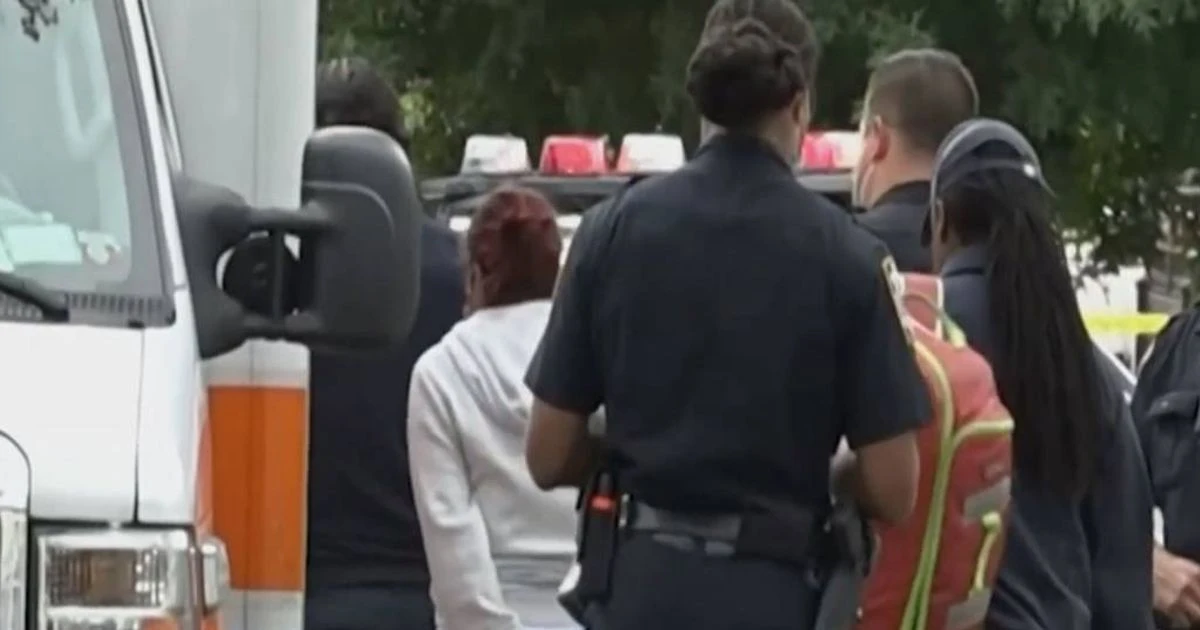 Mum arrested after baby 'thrown from window and left in street when she gave birth'