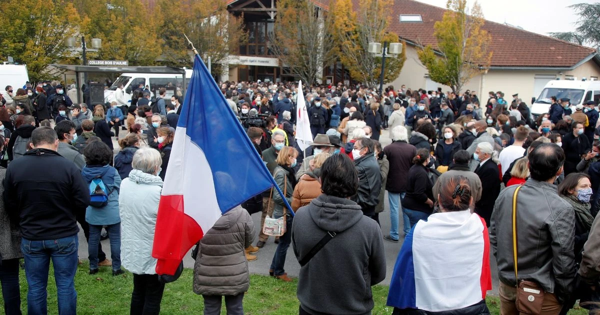 Paris terrorist who beheaded teacher 'shared video of attack with ISIS supporters'