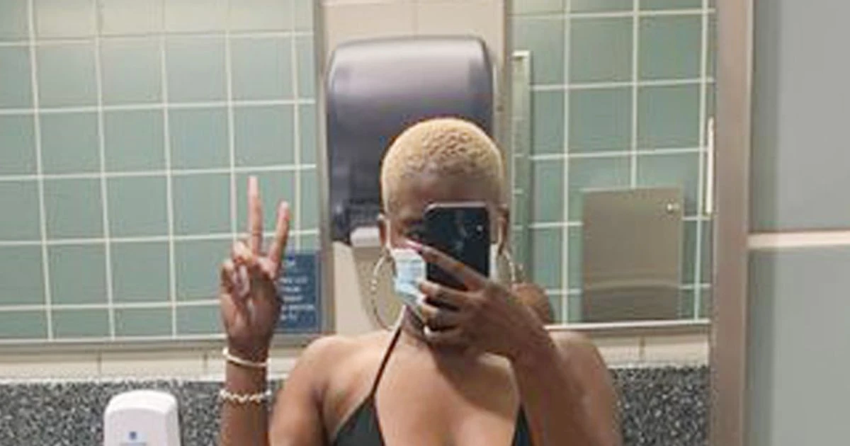 Airline 'refuses to let woman board plane' over 'lewd' low-cut bralette