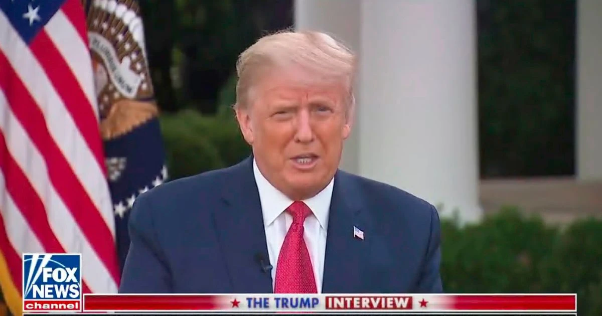 Donald Trump undergoes TV medical evaluation with doctor who compared Covid to flu