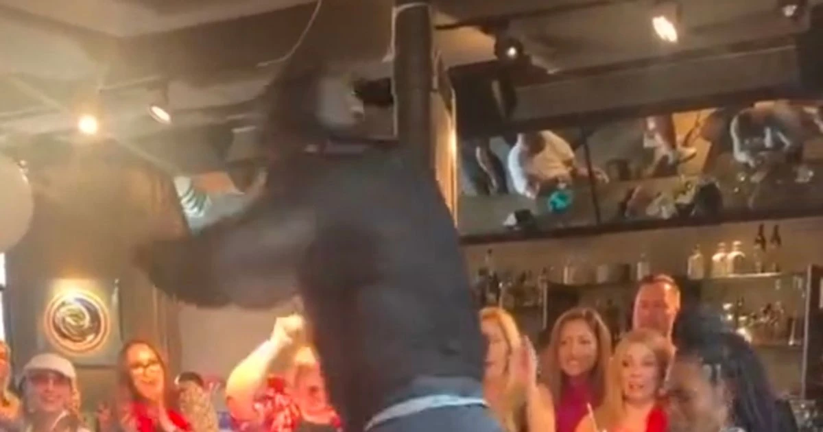 Dancer praised for incredible reaction after bottomless brunch goes wrong