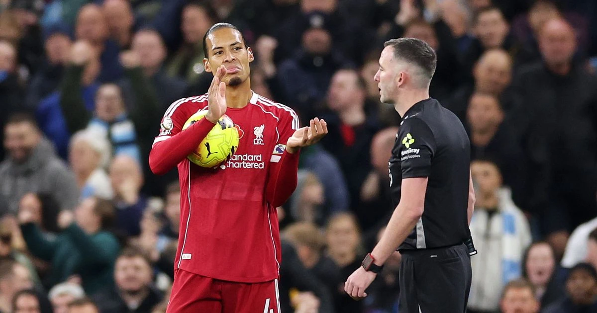 Liverpool contact PGMOL after being left furious by disallowed goal in Man City clash