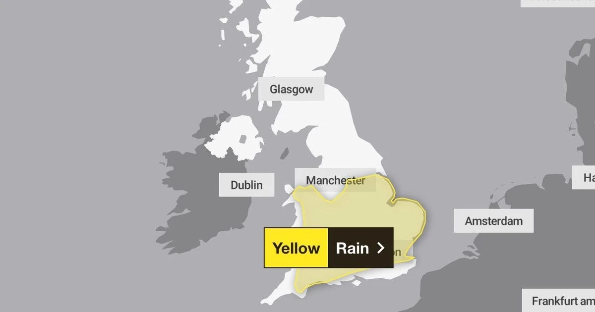 Met Office issues urgent 24-hour storm warning as Brits face deluge