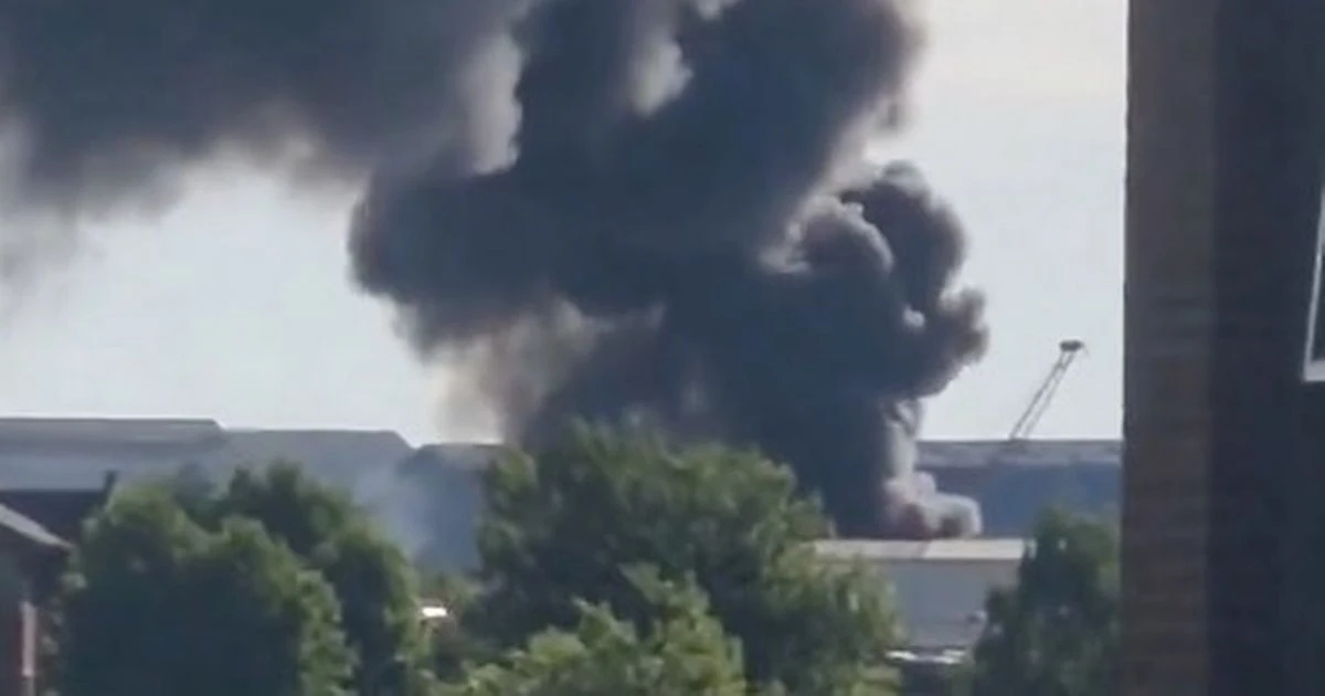 LiveMedway City Estate fire LIVE: Rochester blaze seen for miles as locals warned