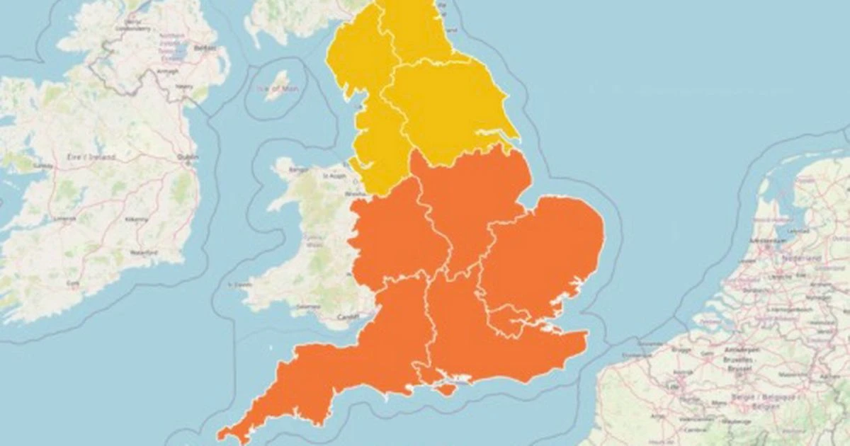 Amber health alerts issued for UK as 34C heatwave sparks 'danger to life' warning