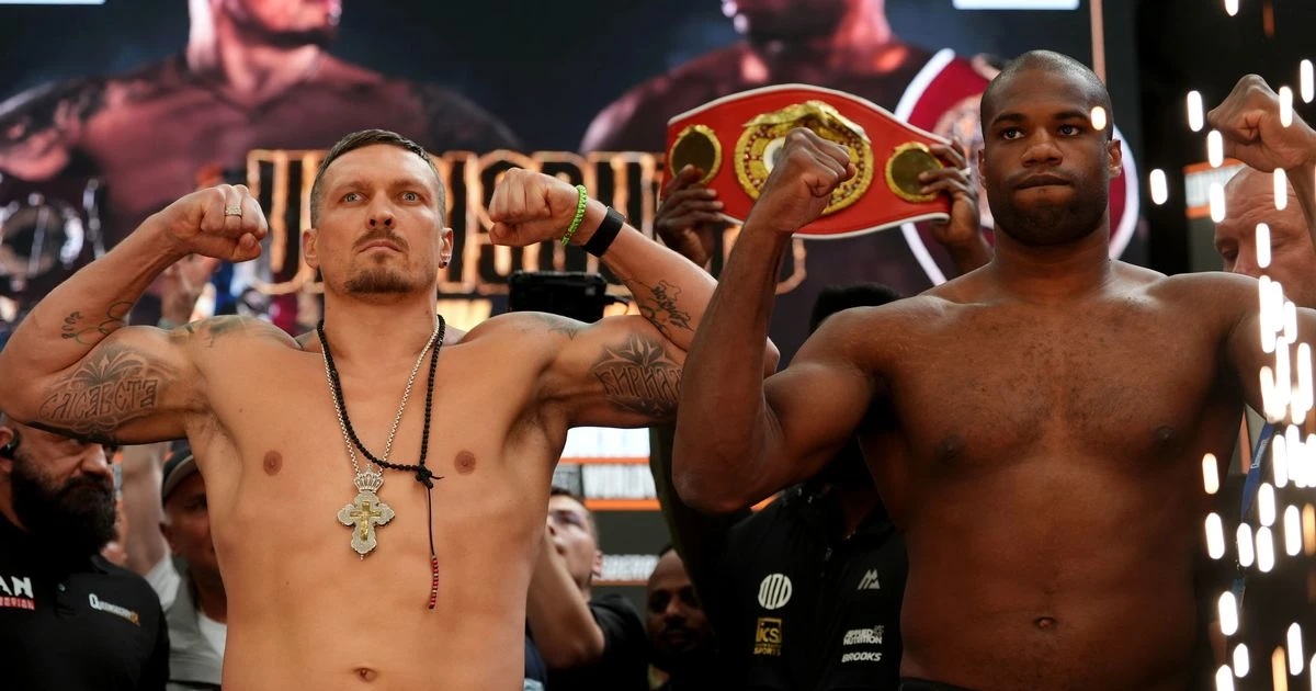 LiveLIVE - DUBOIS vs USYK 2: Updates and results from heavyweight rematch