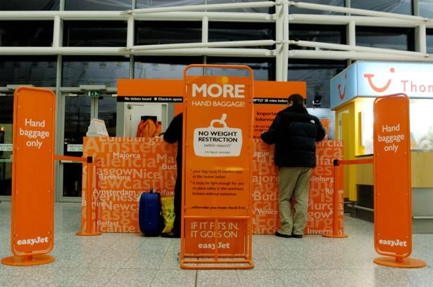 EasyJet cash for oversized bag warning ahead of expected summer 'crackdown'