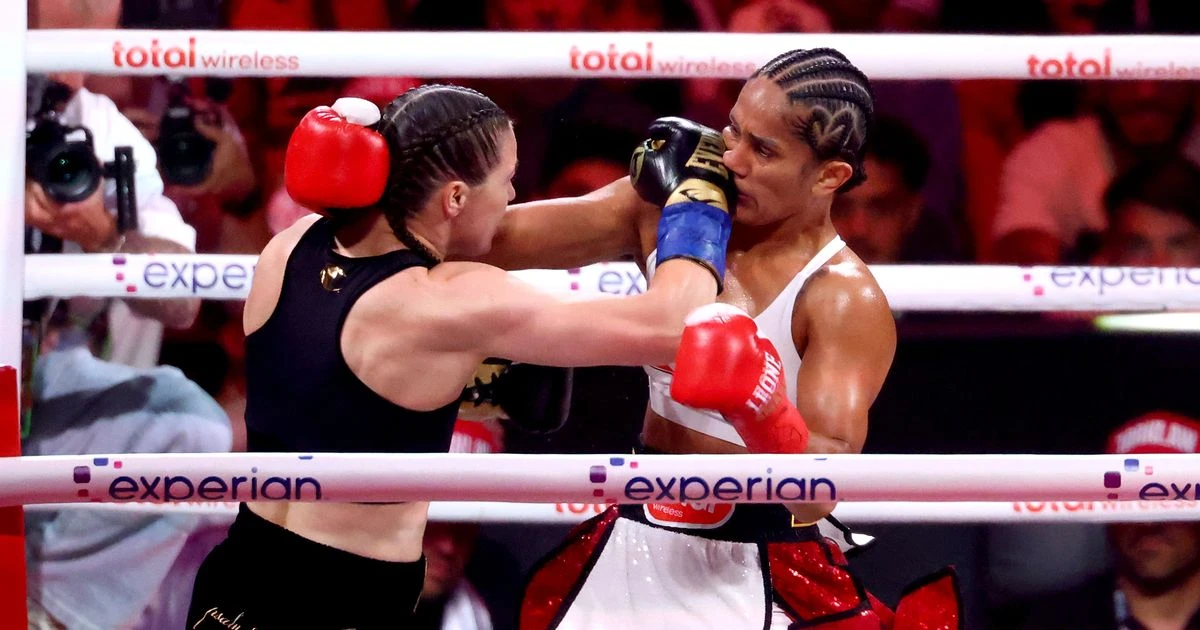 Katie Taylor beats Amanda Serrano for THIRD time but trilogy fight disappoints