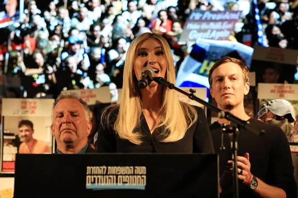 Donald Trump's daughter Ivanka greeted with 3-word chant from 400,000 Israelis