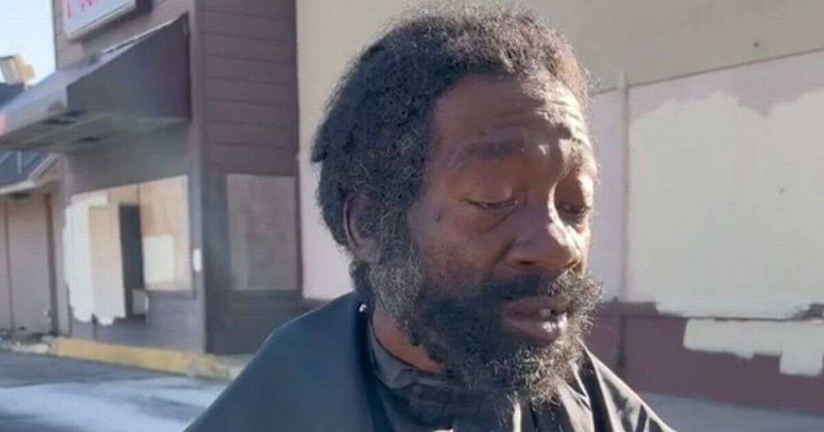 Homeless man turns into 'handsome' fella after stranger's kind gesture