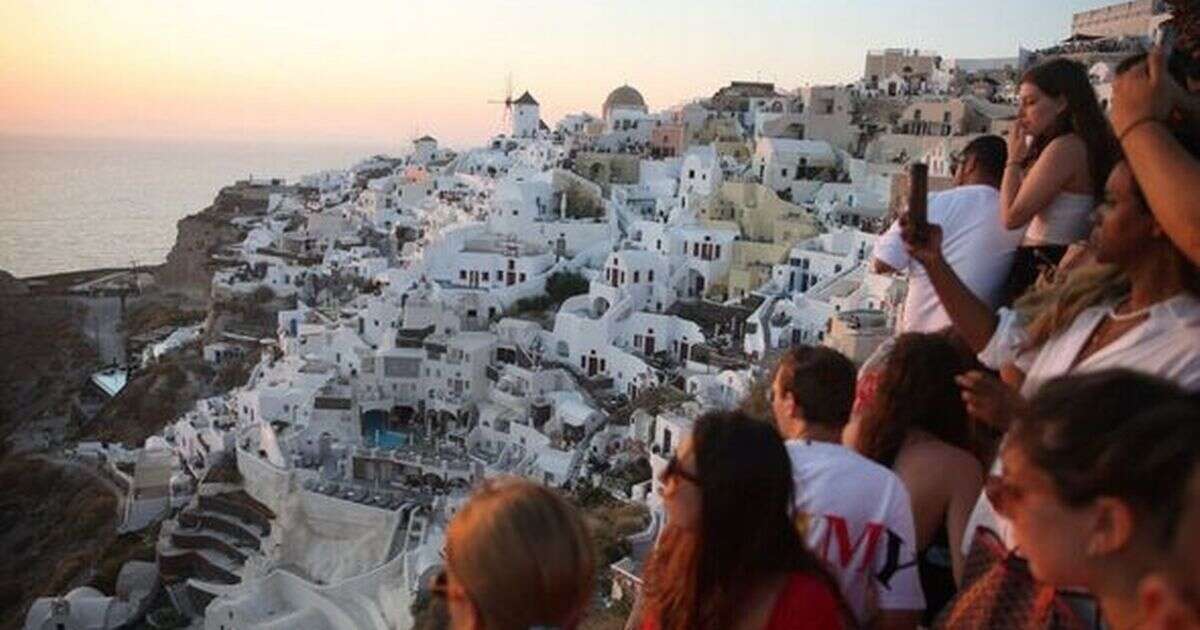 Greeks forced indoors as tourist numbers overwhelm beautiful islandGreece