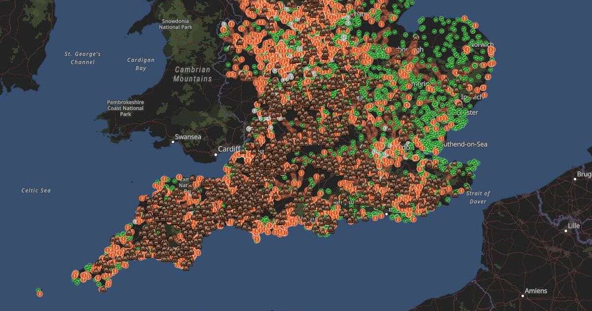 Sewage map shows Britain’s dirtiest beaches where swimming could make you sick