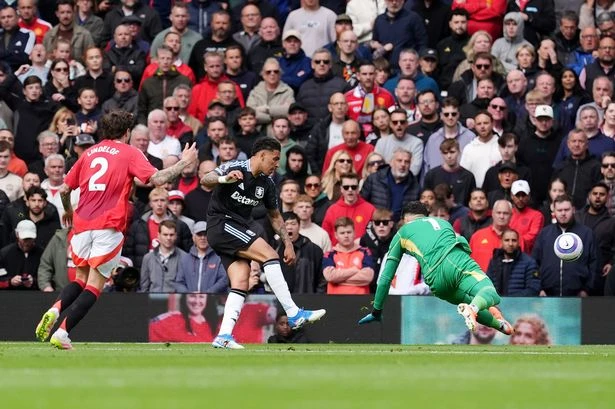 Paul Merson rages after Aston Villa goal controversially disallowed vs Man United - 'no chance'